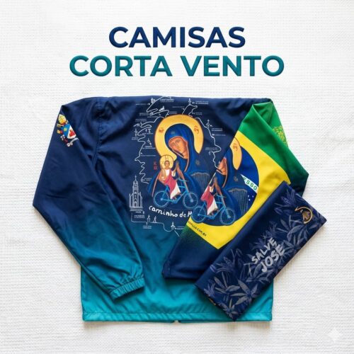 Camisas Corta Vento Nossa Senhora de Ghisallo / São José do Pedalzinho